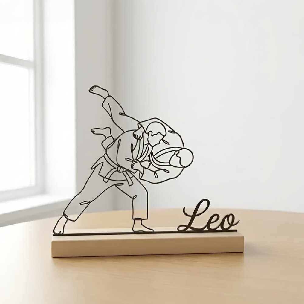 Baby Products Decoration - Estatua de Artes Marciales de Judo