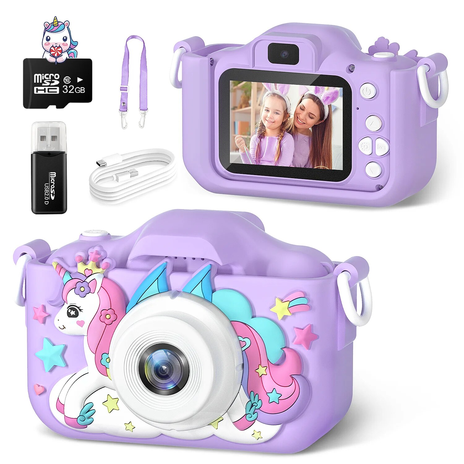 Baby Products Video - Cámaras digitales de unicornio para niños