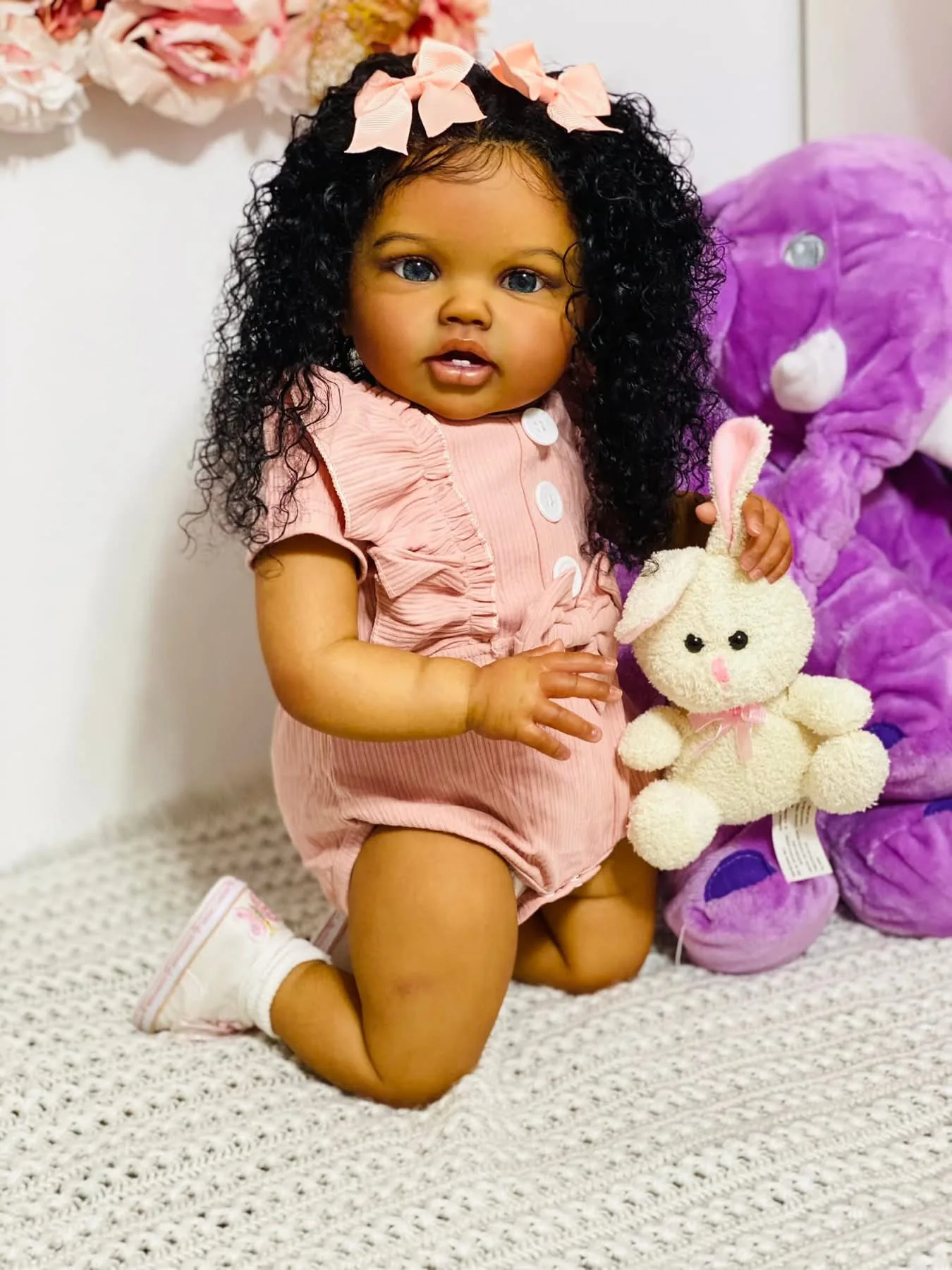 Baby Products For Curly Hair - 24 pulgadas bebé Reborn niño Lottie