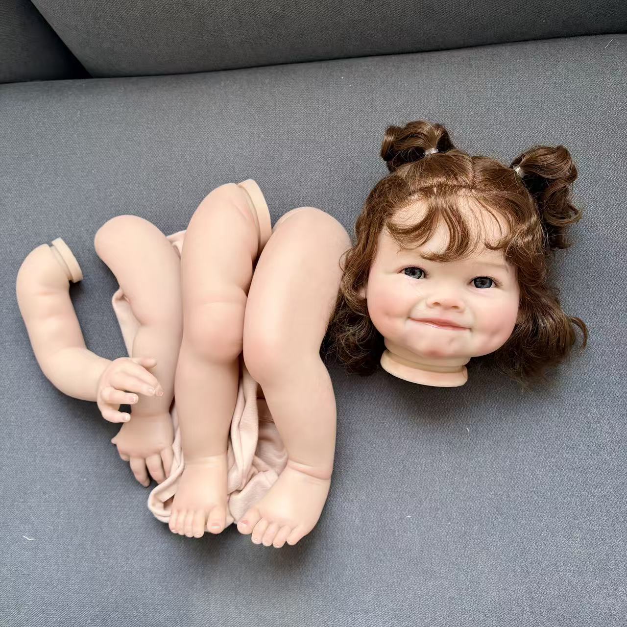 Baby Products For Curly Hair - NPK 24''Kit de muñeca sin terminar