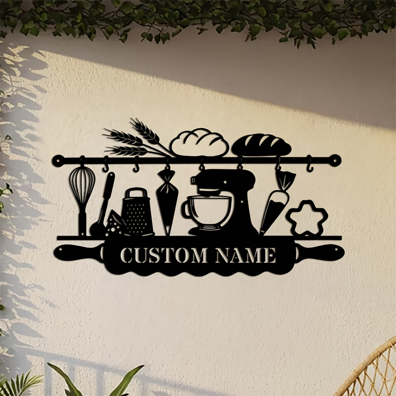 Baby Products Decoration - Arte de Pared de Hierro Personalizado