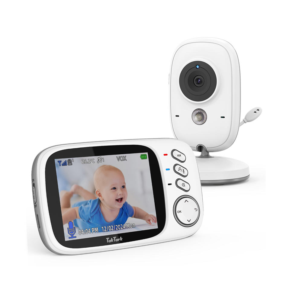 TakTark-Monitor de vídeo inalá - Baby Products Video reseña y precio