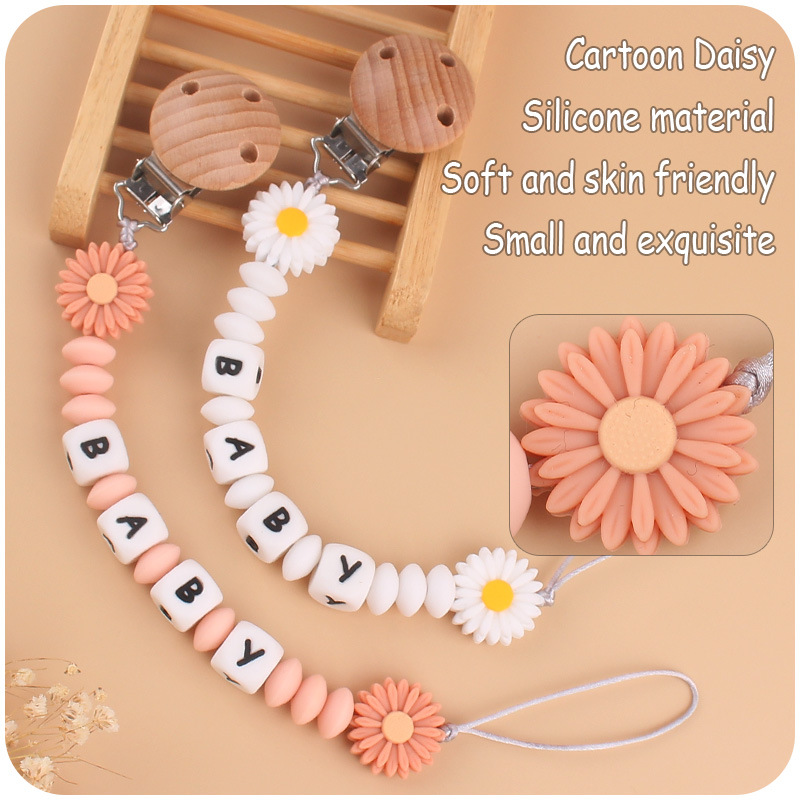 Clips para chupete con nombre  - Baby Pacifier Clip reseña y precio