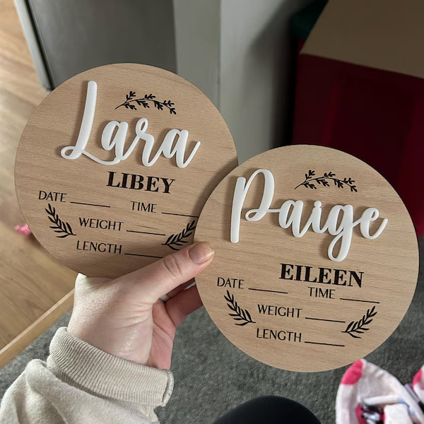 1 Pieza de Letrero Personaliza - Baby Products Decoration reseña y precio
