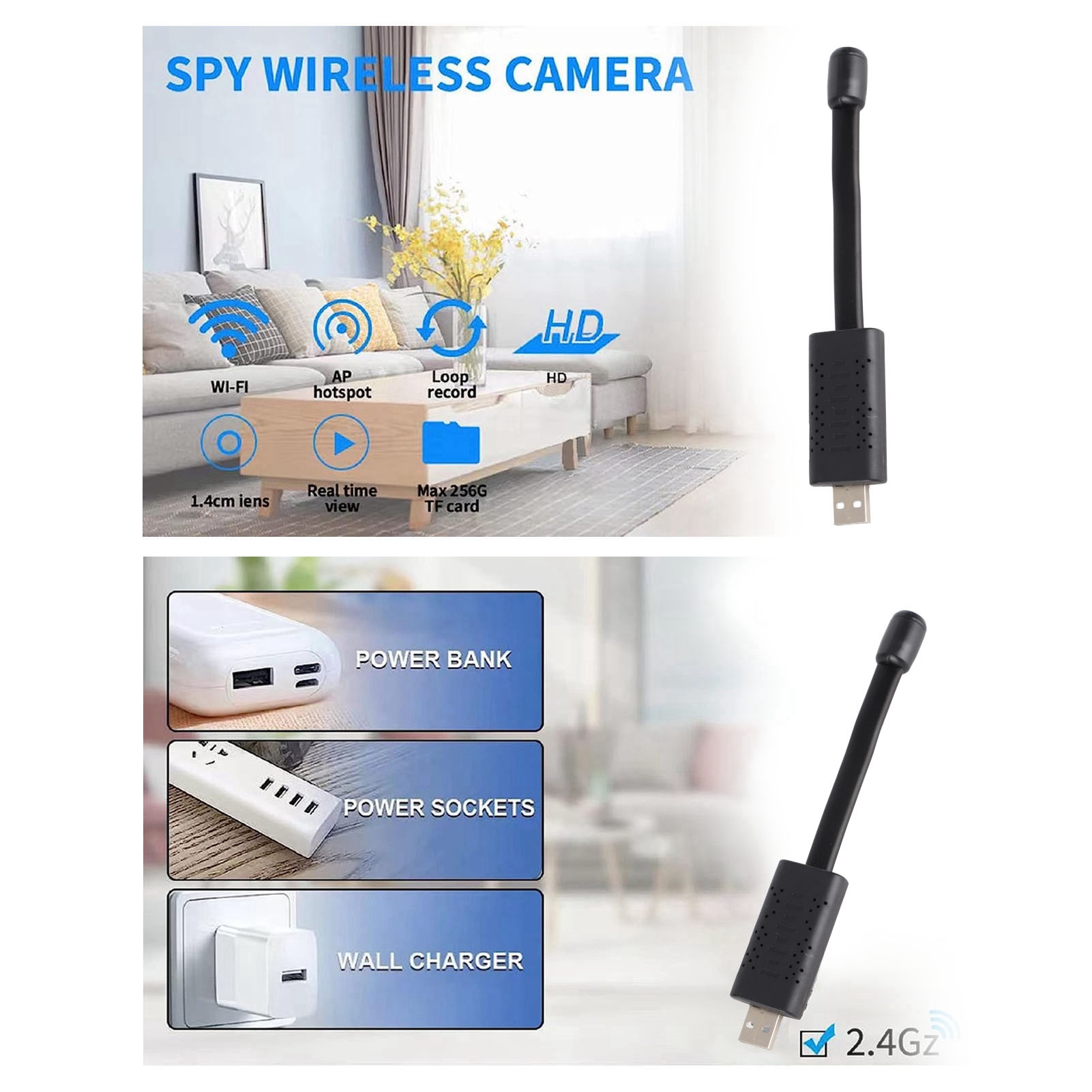 Cámara de seguridad USB WiFi 1 - Baby Products Video reseña y precio