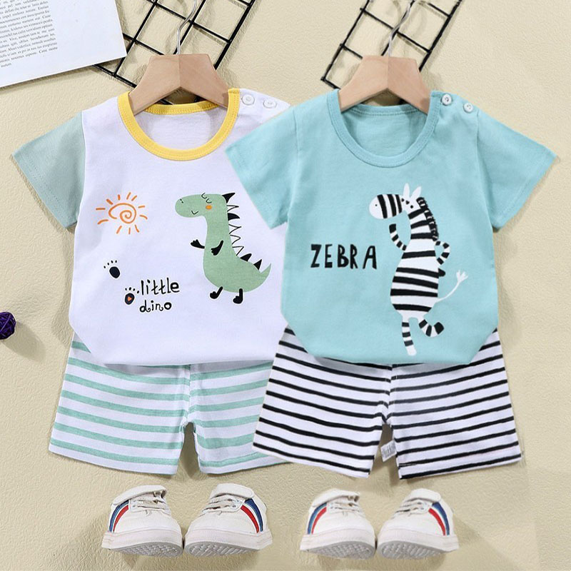 Camisetas de algodón + Pantalo - Baby Products For Summer reseña y precio