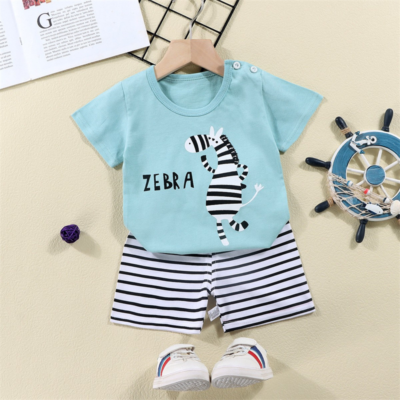 Camisetas de algodón + Pantalo - Baby Products For Summer reseña y precio