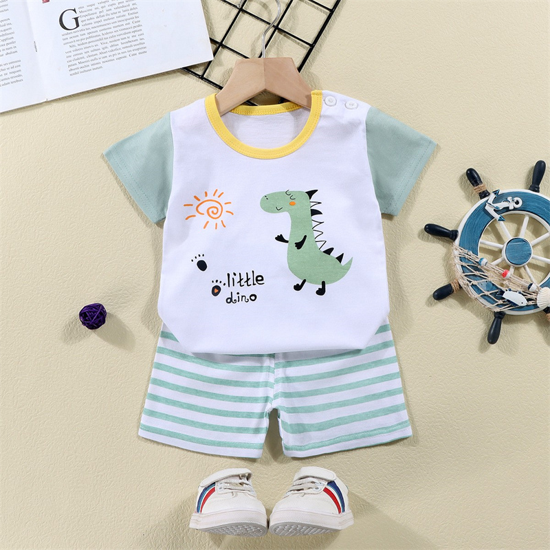 Camisetas de algodón + Pantalo - Baby Products For Summer reseña y precio