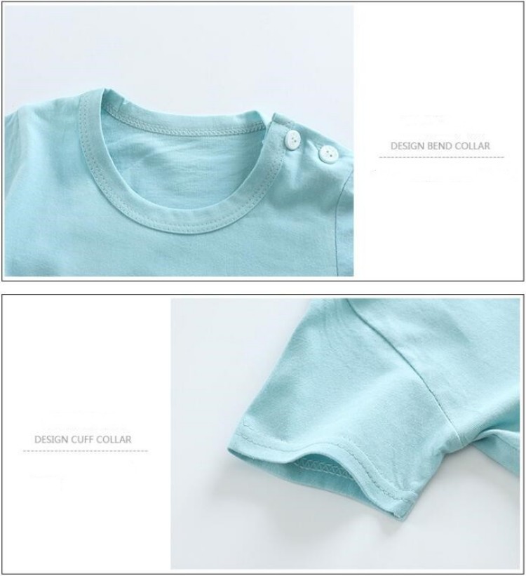Camisetas de algodón + Pantalo - Baby Products For Summer reseña y precio