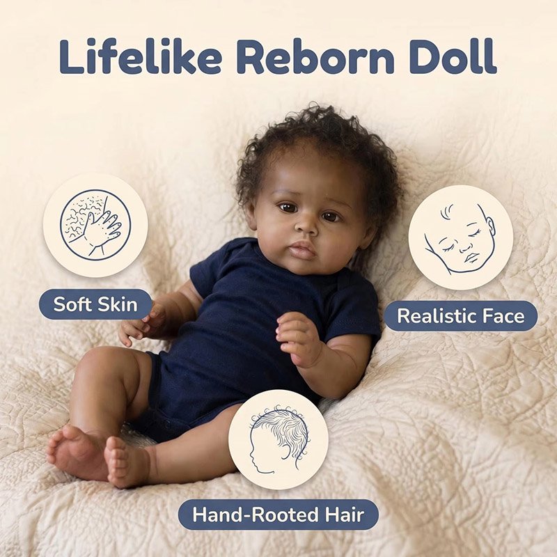 Muñeca Reborn de Silicona Suav - Baby Products For Curly Hair reseña y precio