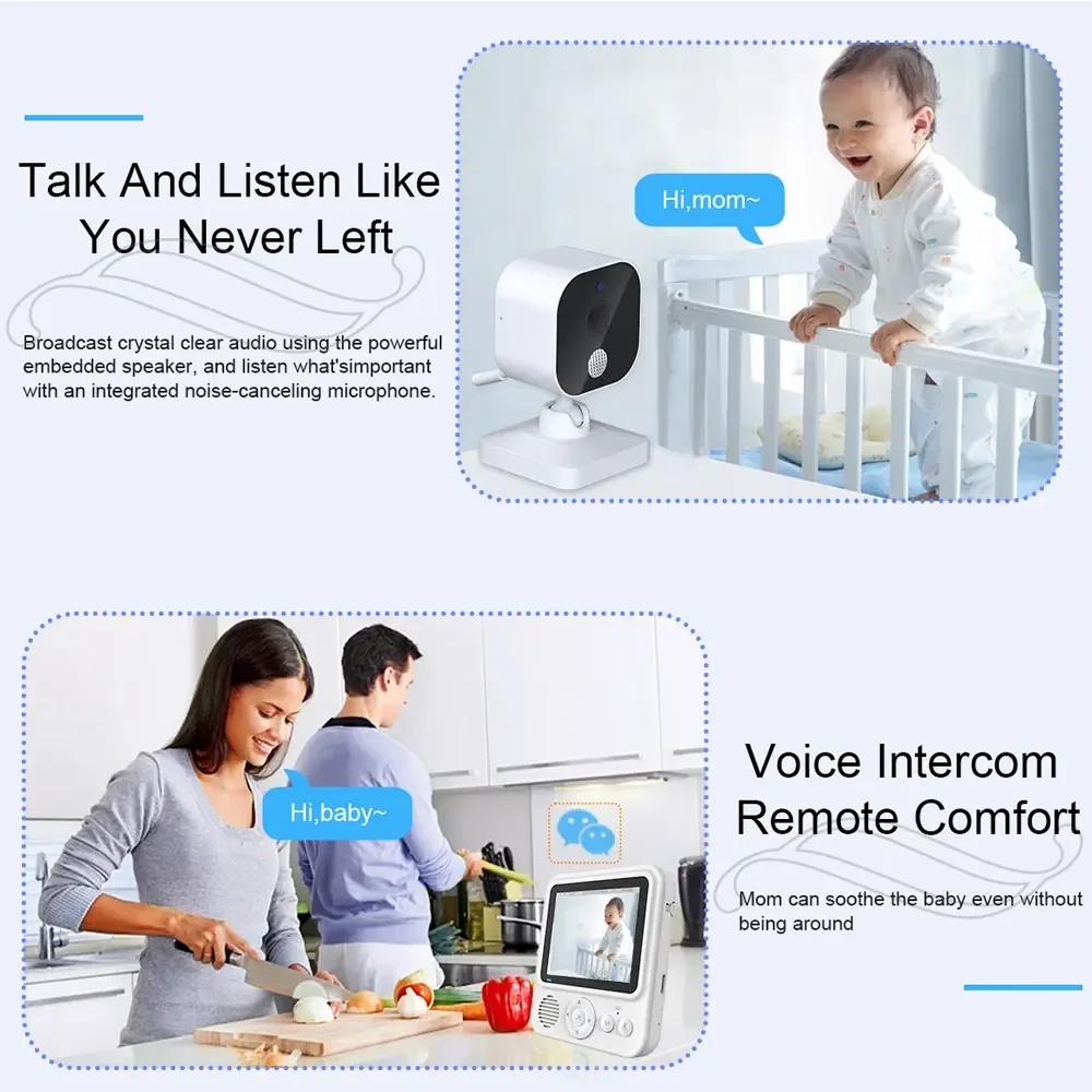 Monitor de Bebé Inalámbrico co - Baby Products Video reseña y precio