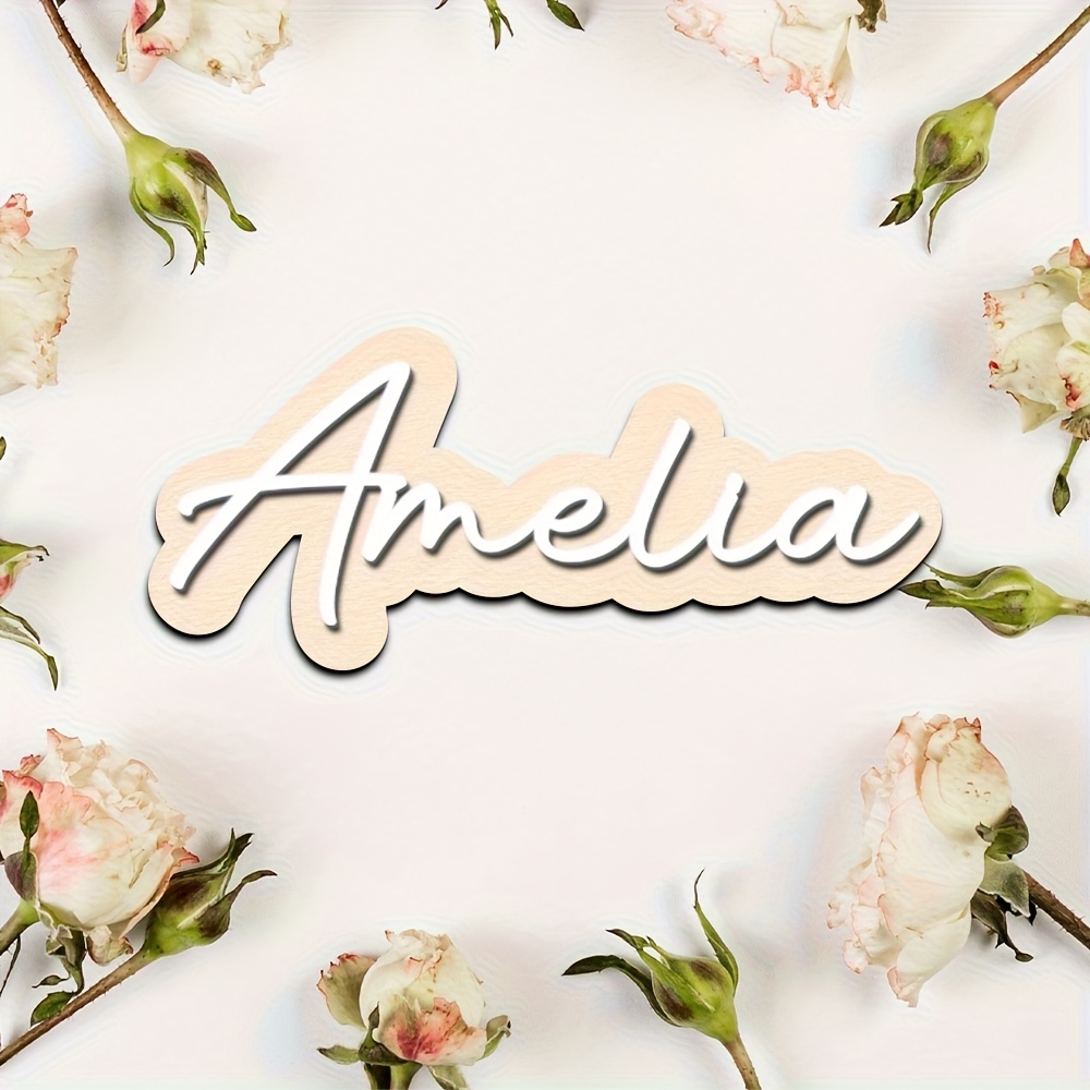 Placa de Madera Personalizable - Baby Products Decoration reseña y precio