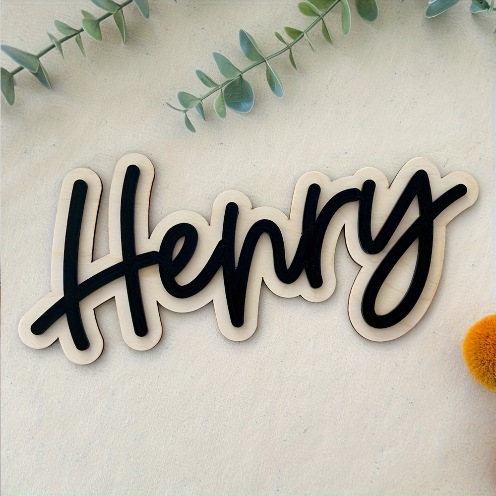 Placa de Madera Personalizable - Baby Products Decoration reseña y precio