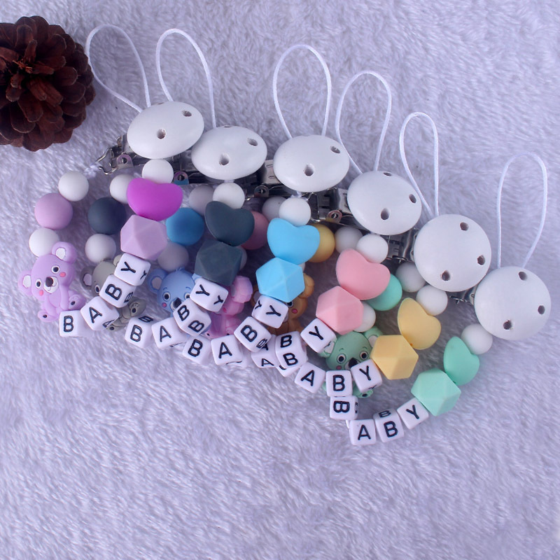 INS-chupete con nombre persona - Baby Pacifier Clip reseña y precio