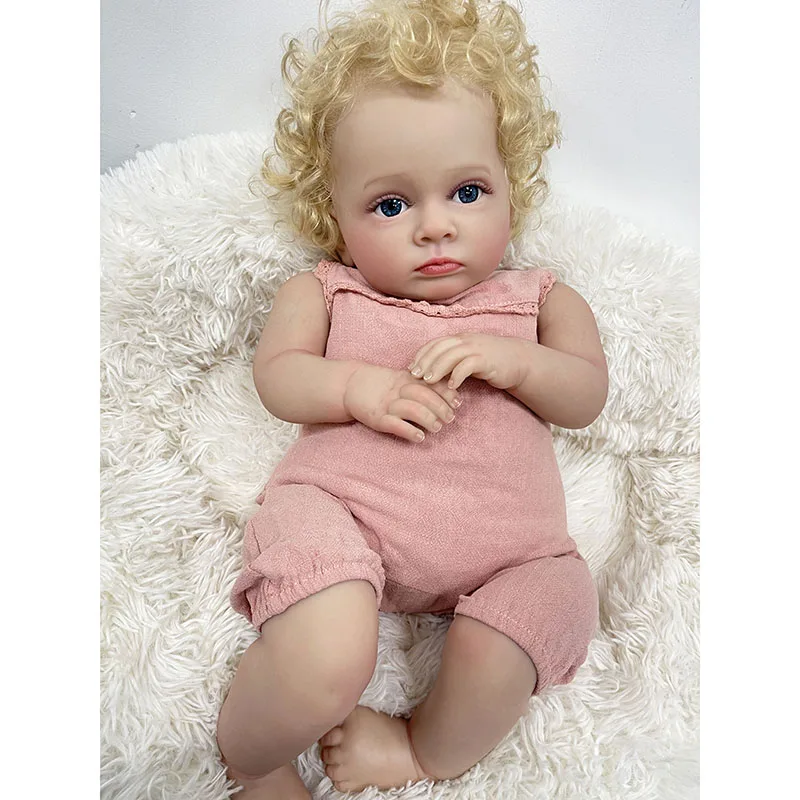 Muñeca bebé Reborn de 55CM Tut - Baby Products For Curly Hair reseña y precio