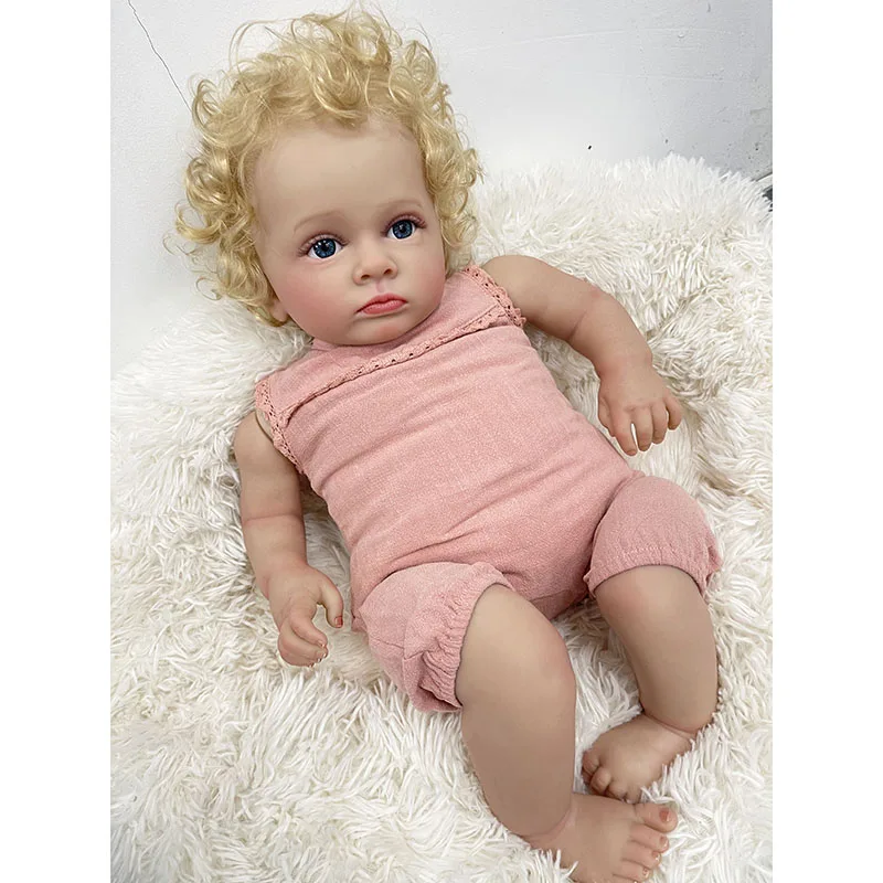 Muñeca bebé Reborn de 55CM Tut - Baby Products For Curly Hair reseña y precio
