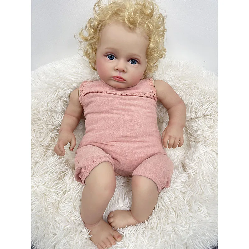 Muñeca bebé Reborn de 55CM Tut - Baby Products For Curly Hair reseña y precio