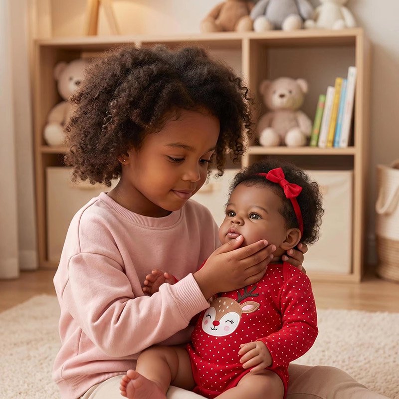 Muñeca Bebé Lanny de 19 Pulgad - Baby Products For Curly Hair reseña y precio