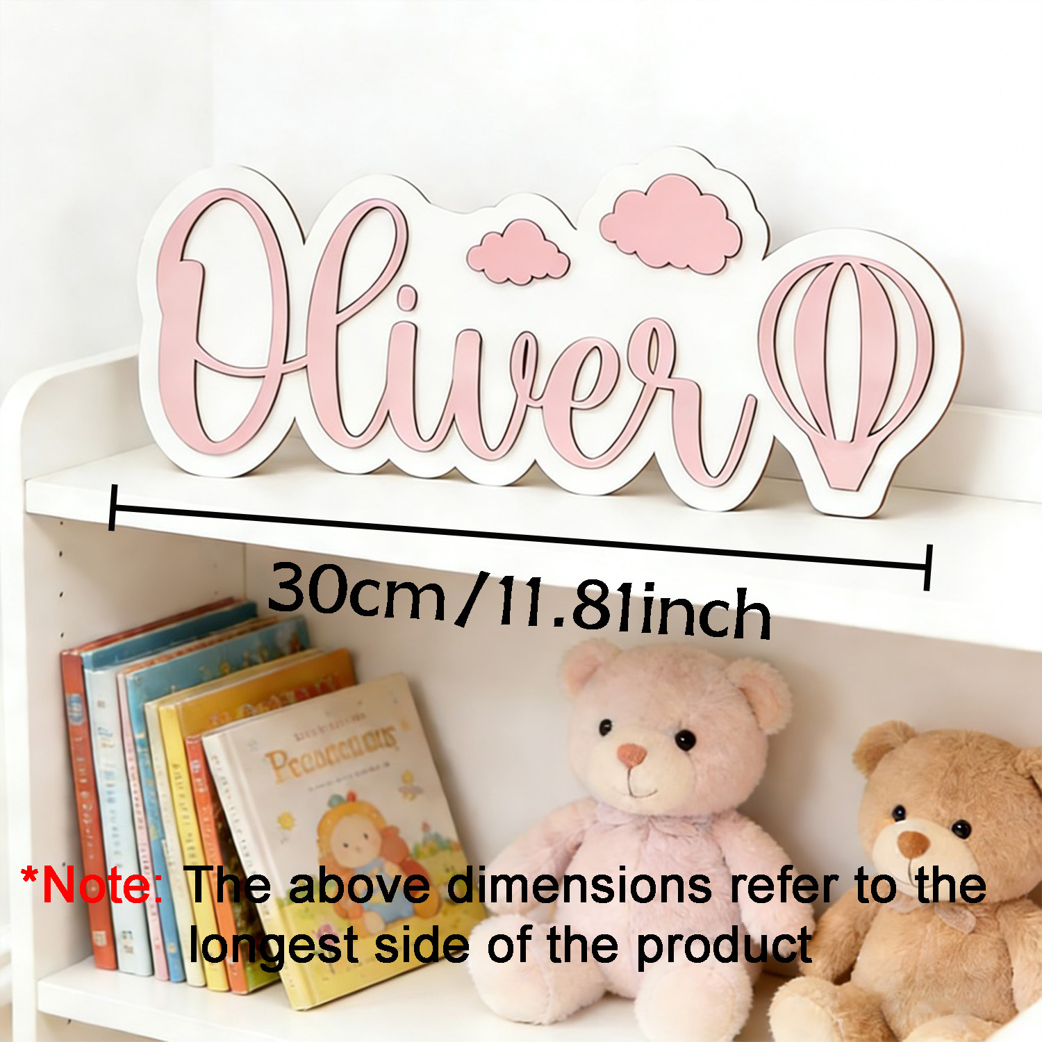 Letrero Personalizado para Hab - Baby Products Decoration reseña y precio