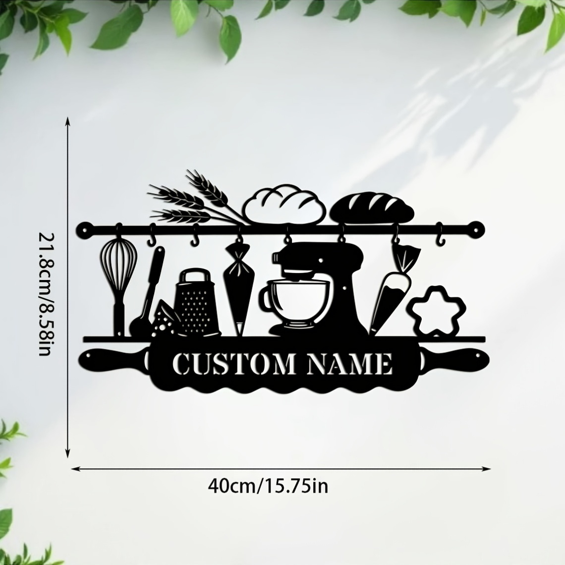 Arte de Pared de Hierro Person - Baby Products Decoration reseña y precio