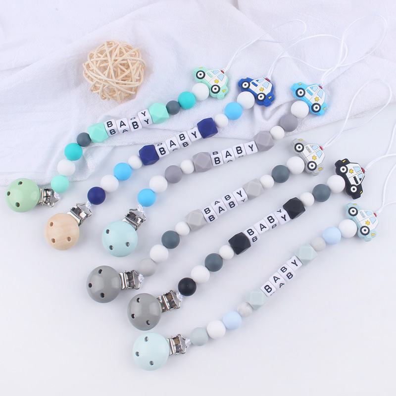 Clips para chupete con nombre  - Baby Pacifier Clip reseña y precio