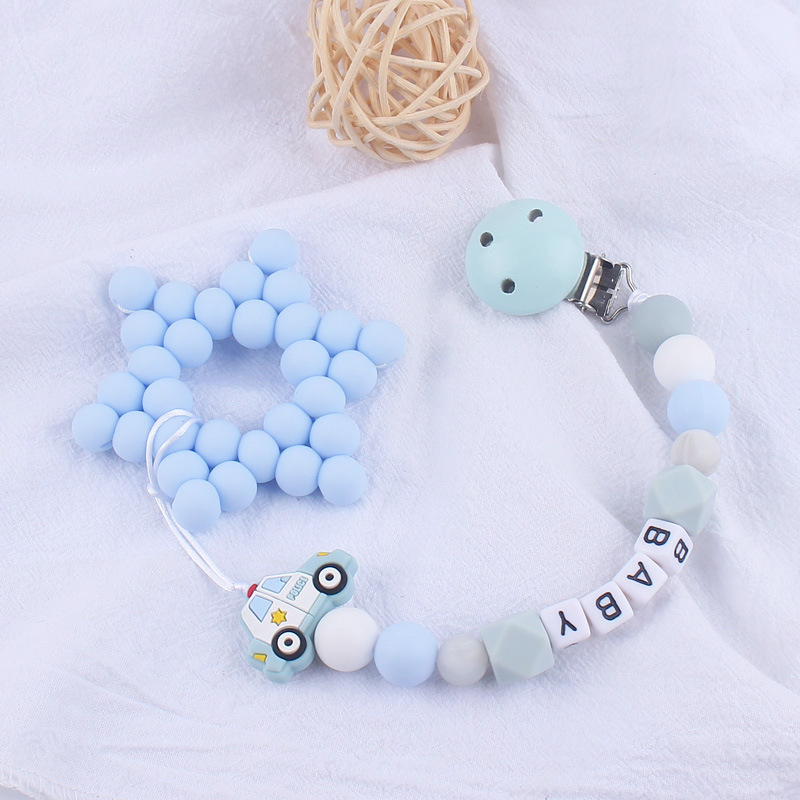 Clips para chupete con nombre  - Baby Pacifier Clip reseña y precio