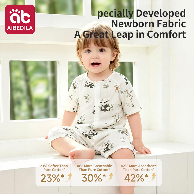 AIBEDILA Mono de manga corta d - Baby Products For Summer reseña y precio