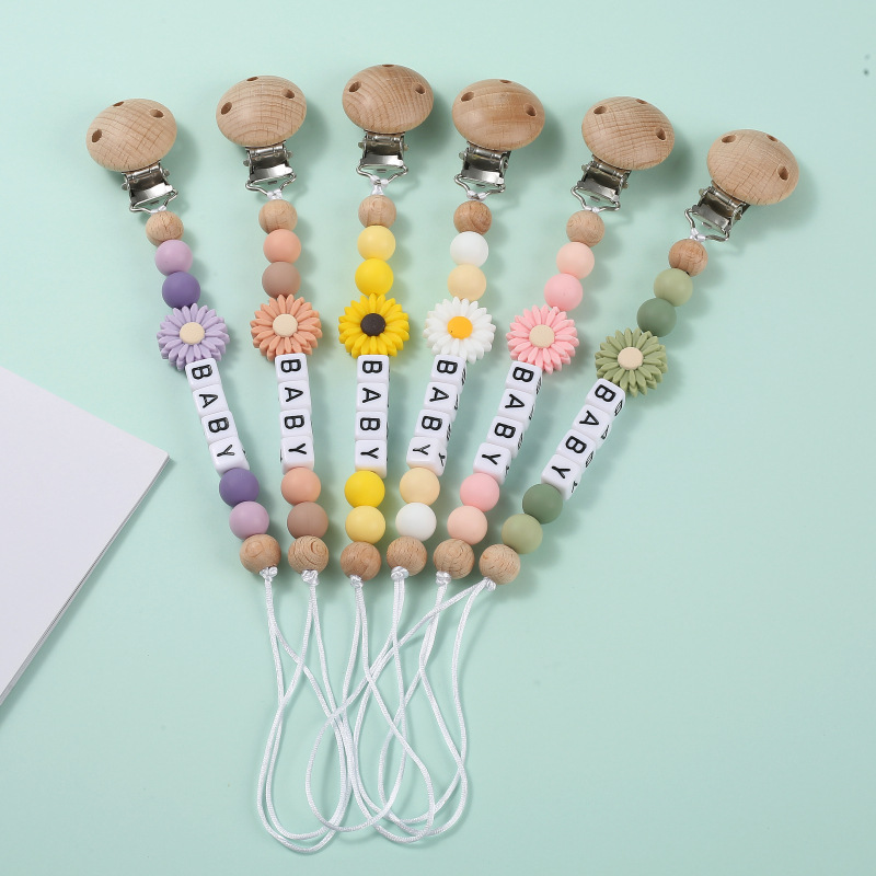 Clip para chupete con nombre p - Baby Pacifier Clip reseña y precio