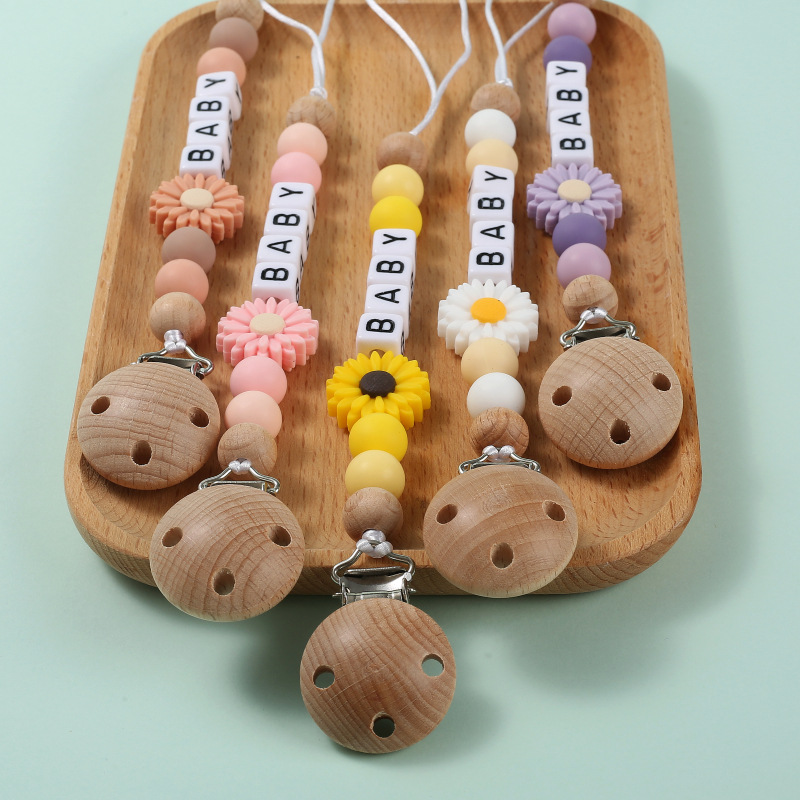 Clip para chupete con nombre p - Baby Pacifier Clip reseña y precio