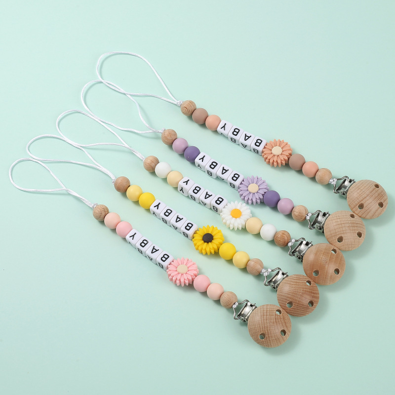 Clip para chupete con nombre p - Baby Pacifier Clip reseña y precio